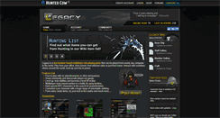 Desktop Screenshot of portal.legacy-game.net