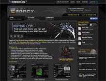 Tablet Screenshot of portal.legacy-game.net